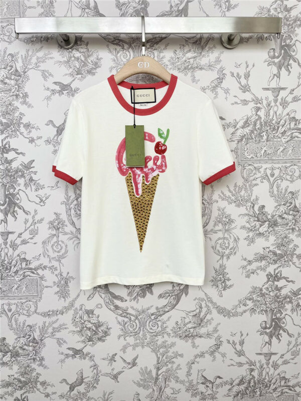 gucci ice cream print t shirt