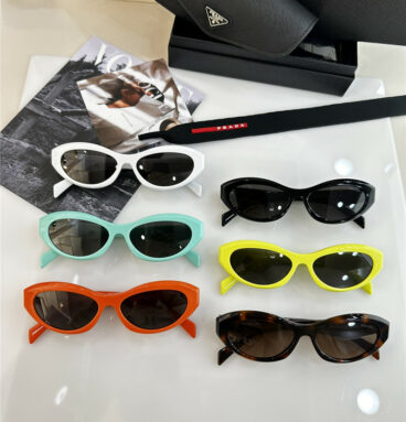 prada summer color series retro small sunglasses