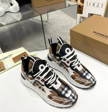 Burberry Platform Style Sneakers