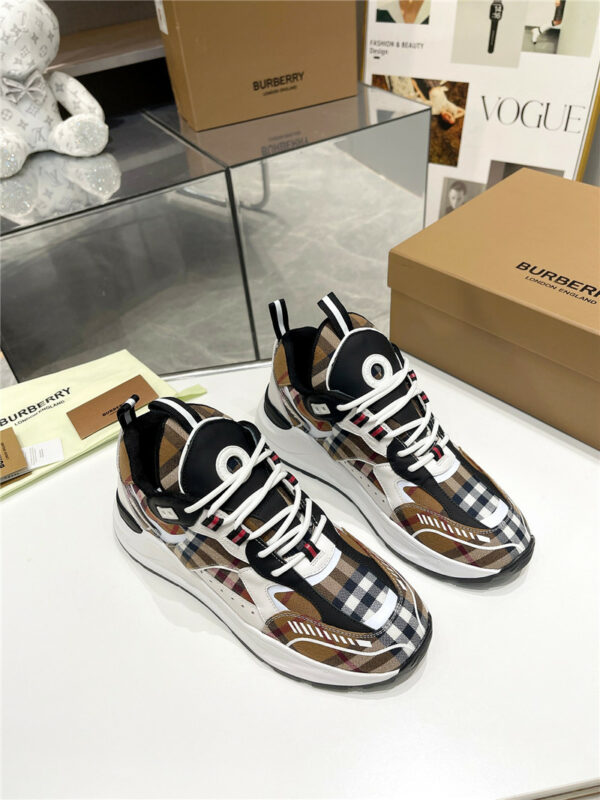 Burberry Platform Style Sneakers