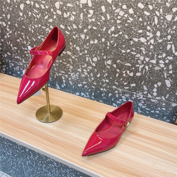 valentino new Mary Jane high-heeled shoes