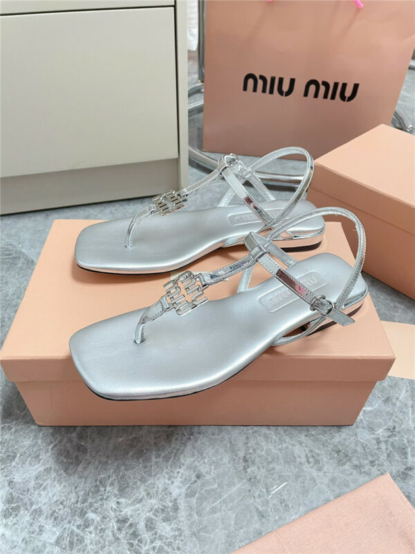 miumiu spring and summer catwalk new sandals