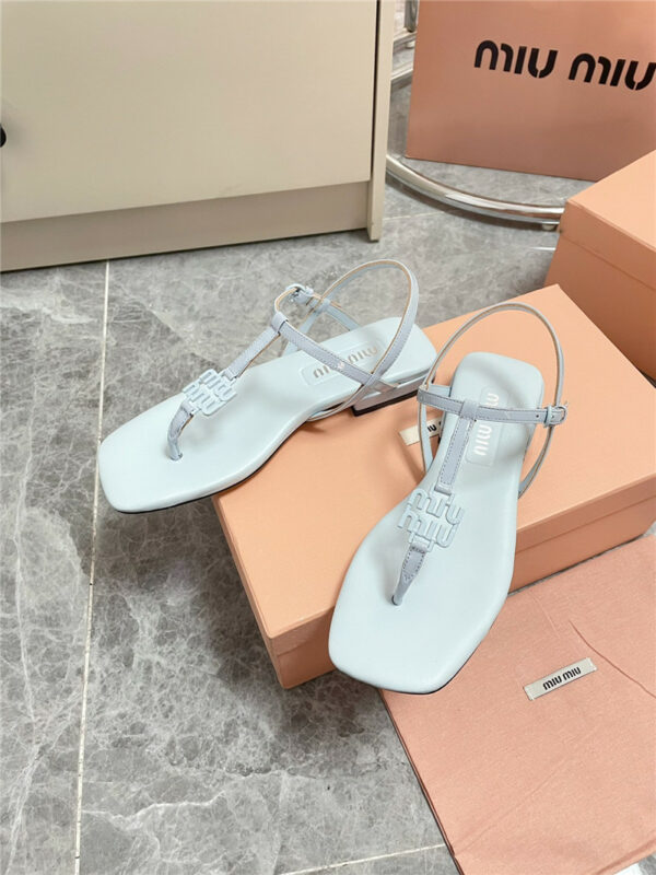miumiu spring and summer catwalk new sandals