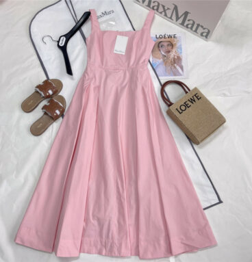 MaxMara new age-reducing pink long skirt dress