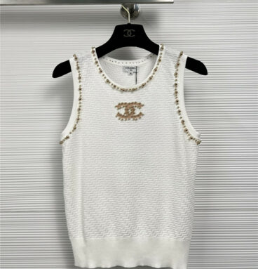 Chanel double C knitted vest