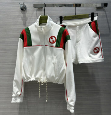 Gucci American Academy style retro sports suit