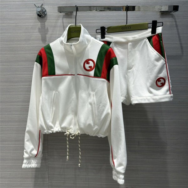 Gucci American Academy style retro sports suit
