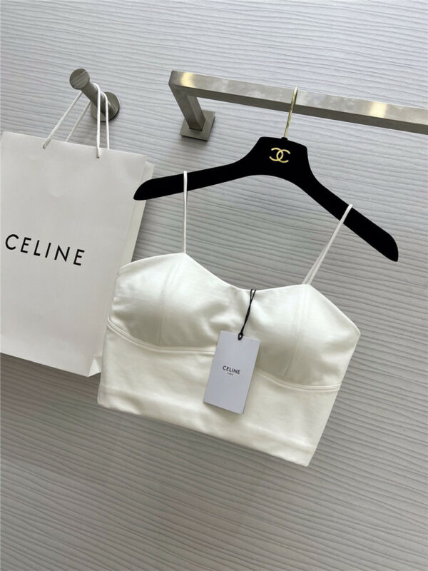 Celine thin upgraded version of elastic suspender vest