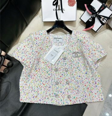 CHANEL counter latest fabric top