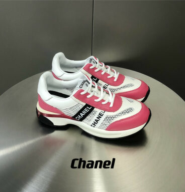 chanel hollow sneakers