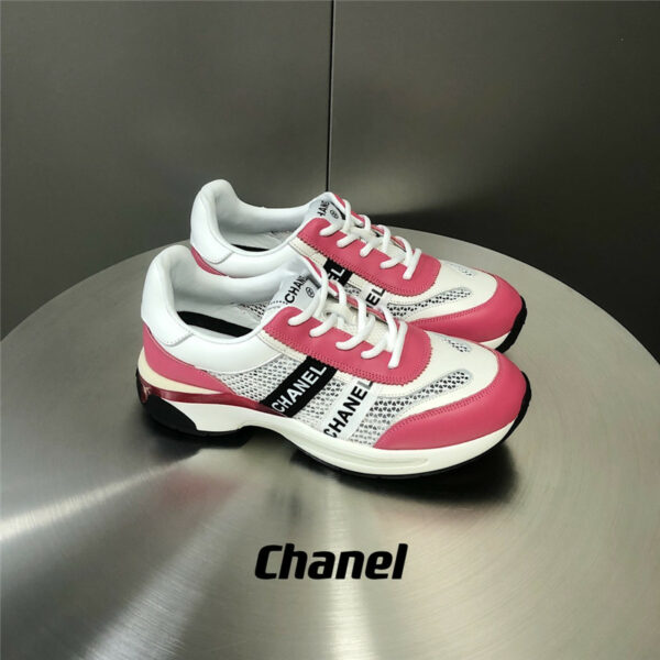chanel hollow sneakers
