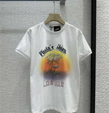 Loewe spring and summer xPaula's Ibiza print T-shirt