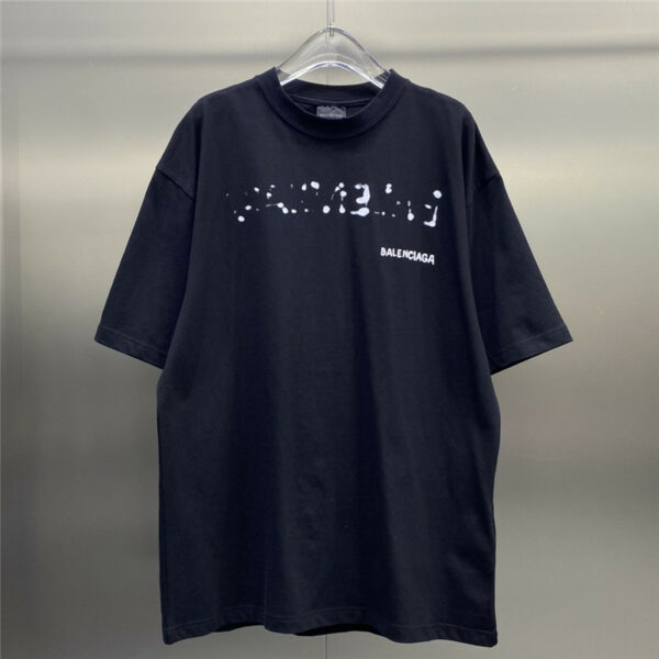 Balenciaga Blurred Shadow Logo T-Shirt