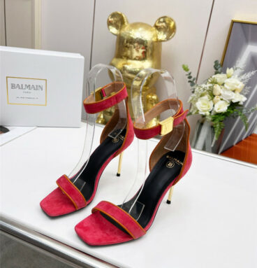 Balmain new high-heeled sandals