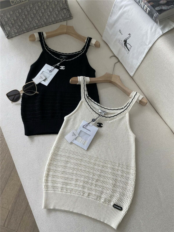 Chanel new knitted camisole