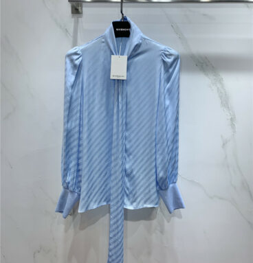 Givenchy silk-blend jacquard shirt