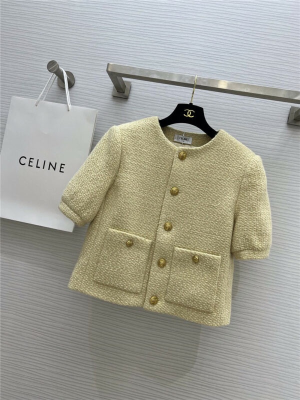 celine new soft yellow coat