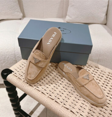 prada spring and summer new slip-on loafers