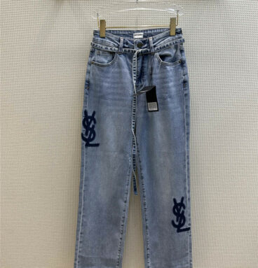 YSL casual chic jeans