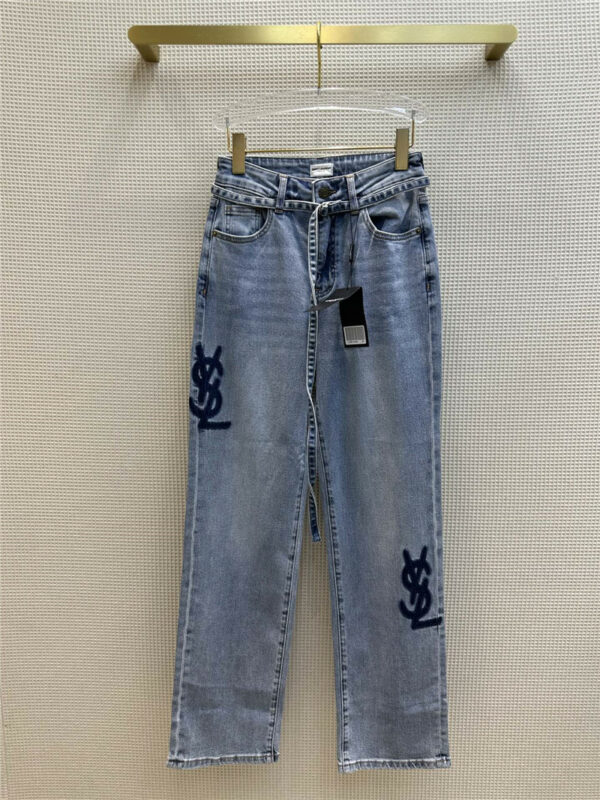 YSL casual chic jeans