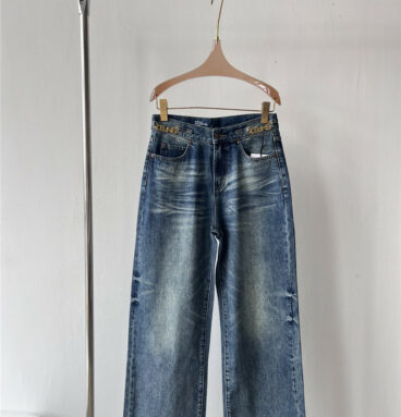 celine new chain jeans
