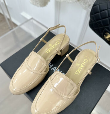 chanel classic back air sandals