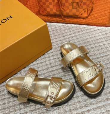 louis vuitton LV new embossed sandals and slippers