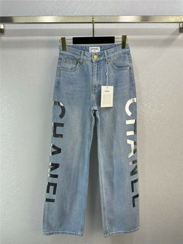 Chanel new straight fit jeans