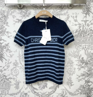 dior early autumn new lucky star cashmere short sleeves