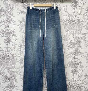 alexander wang wide leg jeans