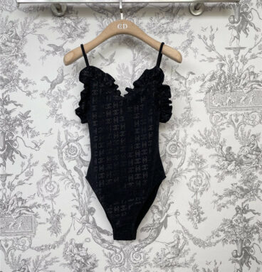 Chanel summer new lace swimsuit