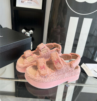 Chanel new platform sandals