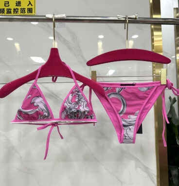 versace reversible two-piece bikini swimsuit