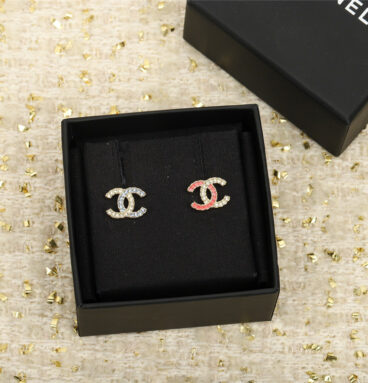 Chanel classic double c earrings