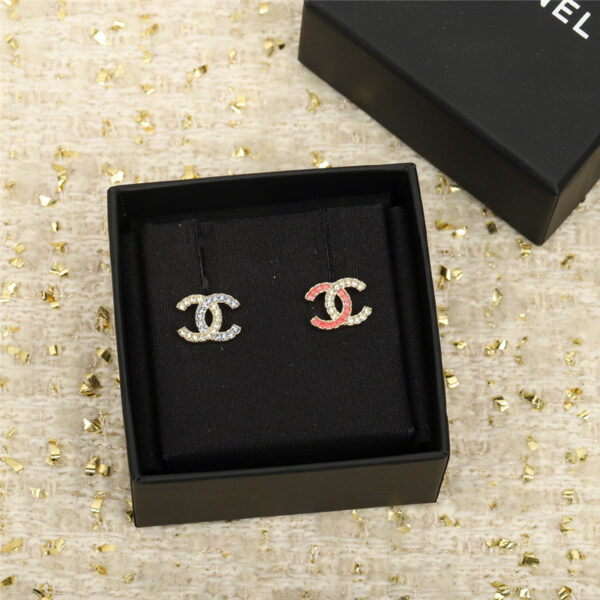 Chanel classic double c earrings