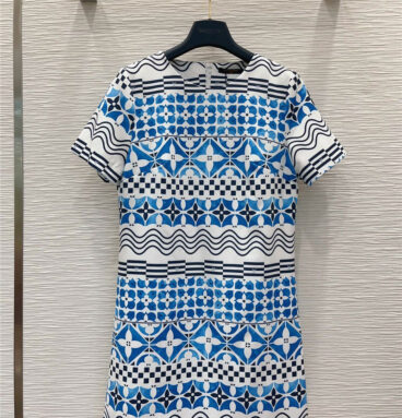 louis vuitton LV new by the pool series dress