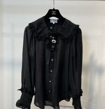 Chanel new middle-aged series shirt