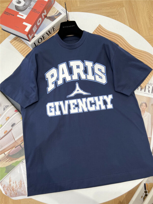Givenchy navy print T-shirt