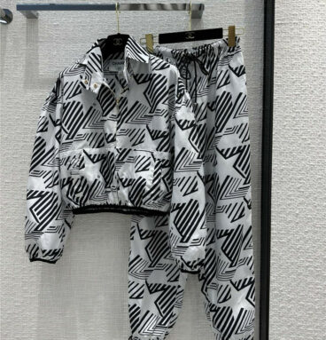 chanel sports style suit