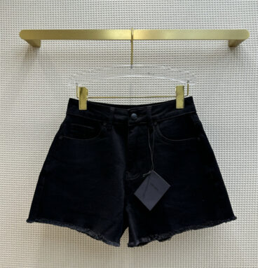 prada trendy design denim shorts