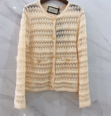 gucci early autumn new knitted cardigan