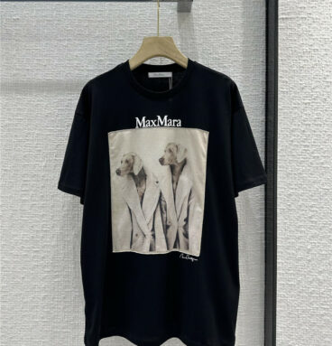 MaxMara printed appliqué T-shirt