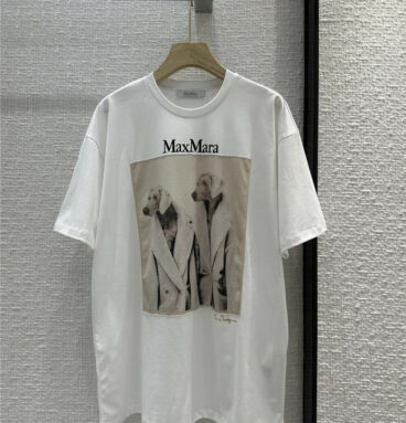 MaxMara printed appliqué T-shirt