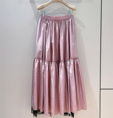 Dior haute couture French elegant commuter high waist skirt