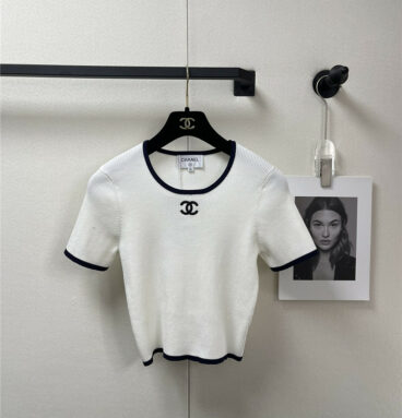 Chanel new tencel knitted top