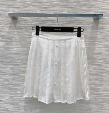 prada pleated skirt