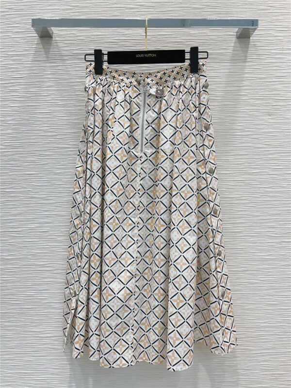 louis vuitton LV by the pool series exquisite skirt