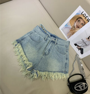 alexander wang new fringed jeans