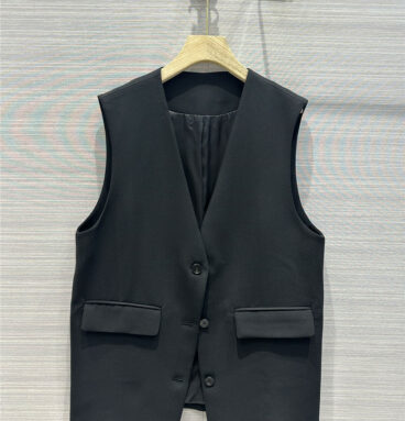 jil sander spring and summer new product suit big vest