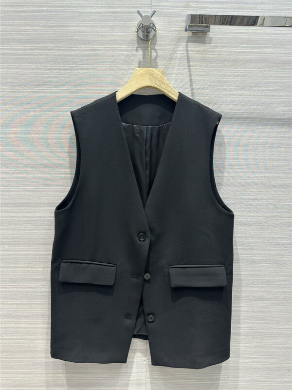 jil sander spring and summer new product suit big vest